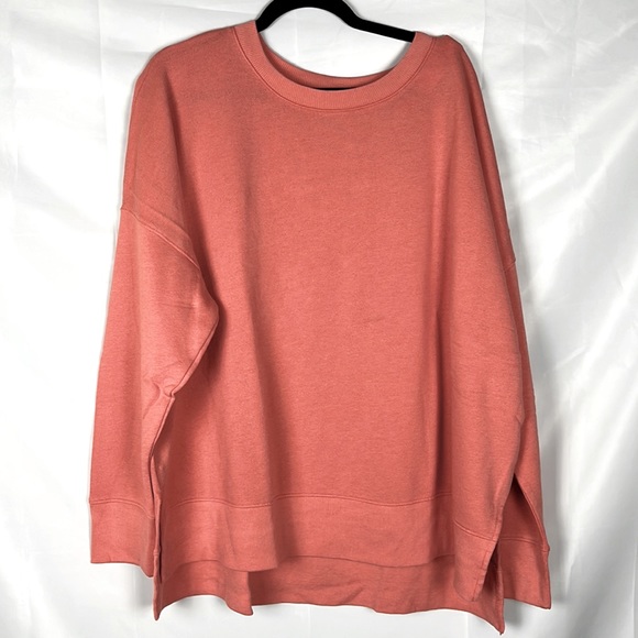 Dark Peach Long Sleeve Sweater Side Split Women's Size 3X | Color: Brown/Orange | Size: 3X | Vanity_House's Closet